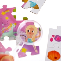 Пазлы &laquo;Найди и покажи. Сказочный город единорогов&raquo;, 88 деталей