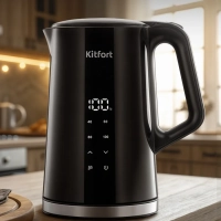 Чайник электрический с терморегулятором КТ-6703 - 1.7 л