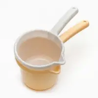 Ковш пластиковый для купания и мытья головы,банный ковшик, 1,3 л., цвет МИКС