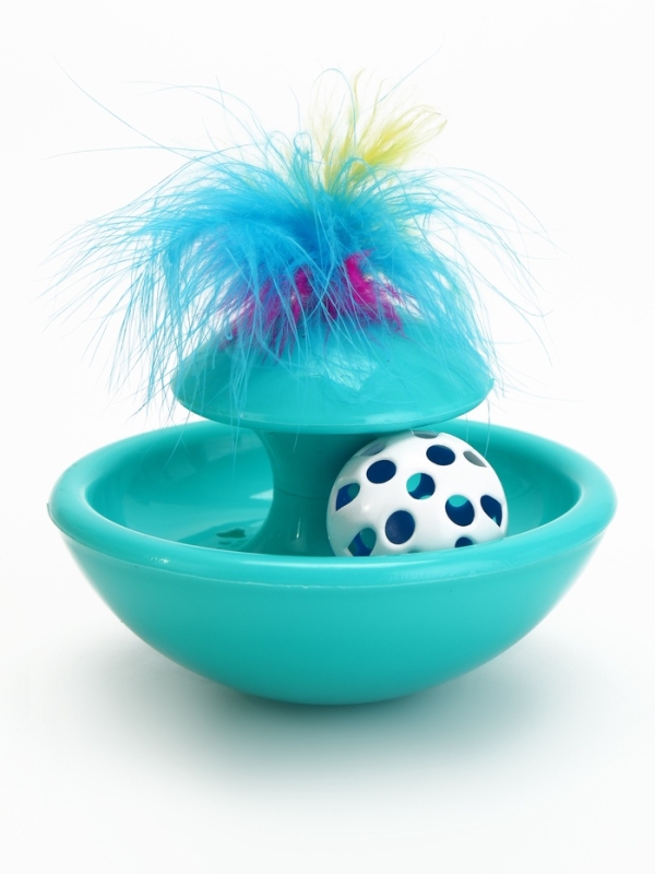 Игрушка-неваляшка с пером 12,3 х 6 см, Микс цветов Игрушка-неваляшка с пером 12,3 х 6 см, Микс цветов