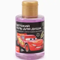 Детский гель для душа, аромат фруктовая молния, 100 мл, Машинка