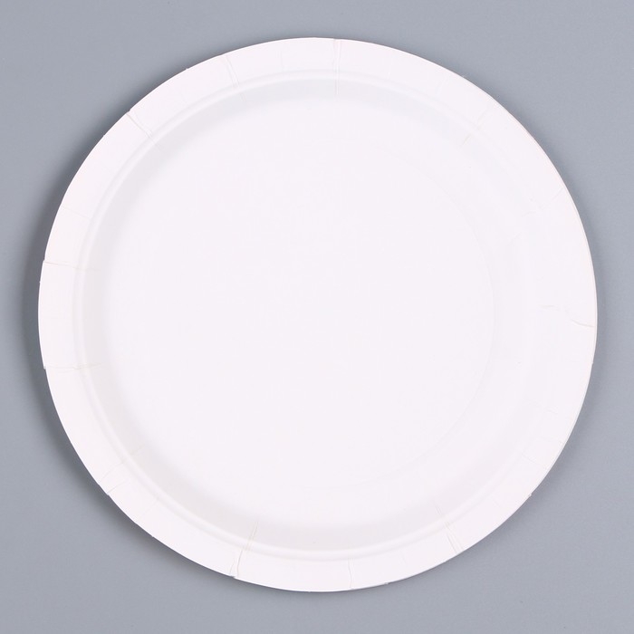 Тарелка бумажная &laquo;Радужный единорожка&raquo;, в наборе 6 шт.