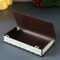 Купюрница новогодняя Биткоин "Богатства" 18х9,5х3,5 см