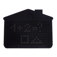 Планшет обучающий «Магнитное рисование», цвет чёрный, 375 отверстий Планшет обучающий «Магнитное рисование», цвет чёрный, 375 отверстий