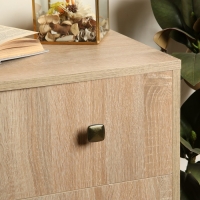 Ручка кнопка РК112AB (MK112AB), бронза, 8 шт TMP