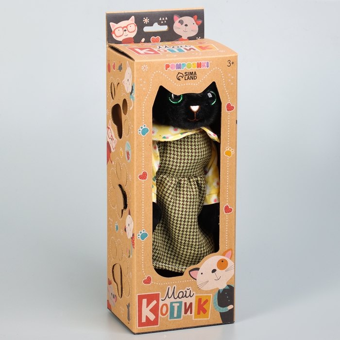 Мягкая игрушка &laquo;Милый котик. Девочка Полли&raquo;, в коробке, 30 см