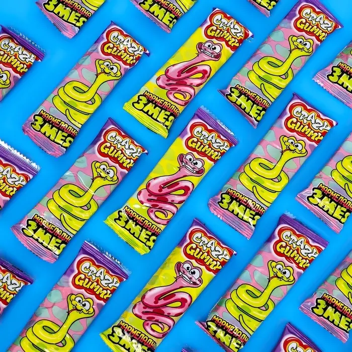 Мармелад CRAZY GUMMY Мармеладная змея, 15 г