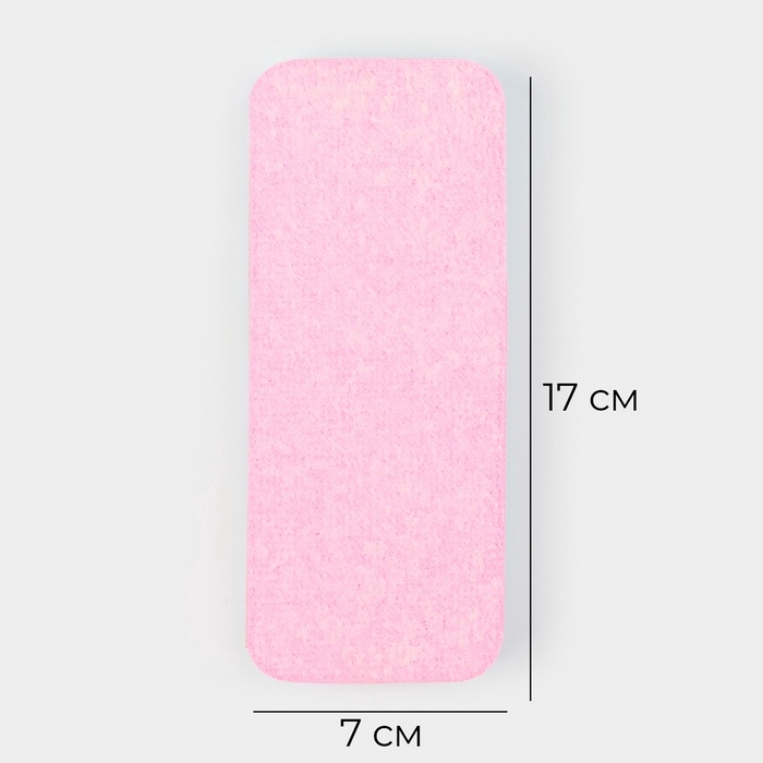 Салфетка многослойная для уборки из микрофибры MicroPVA, 17&times;7 см, 12 слоев