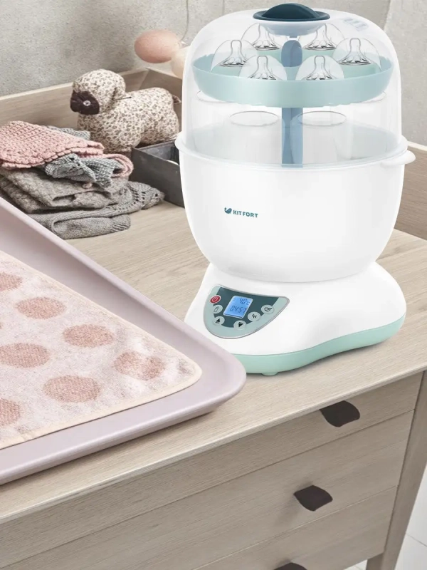 Стерилизатор для бутылочек и соковыжималка КТ-2312 - 500 Вт