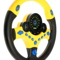 Руль музыкальный "Cупер водитель" с кронштейном, свет, звук