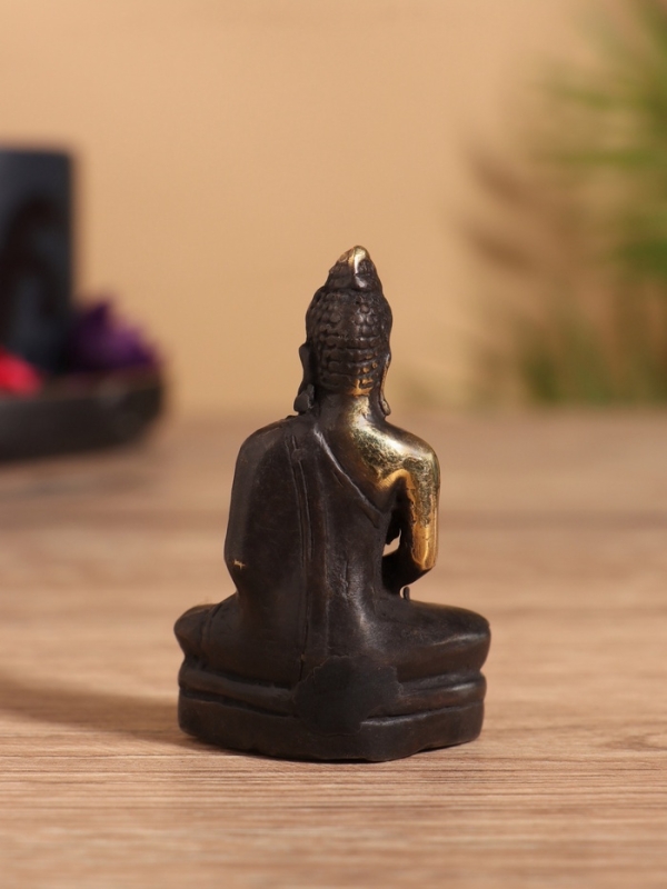 Сувенир бронза "Будда" 4х2х6 см