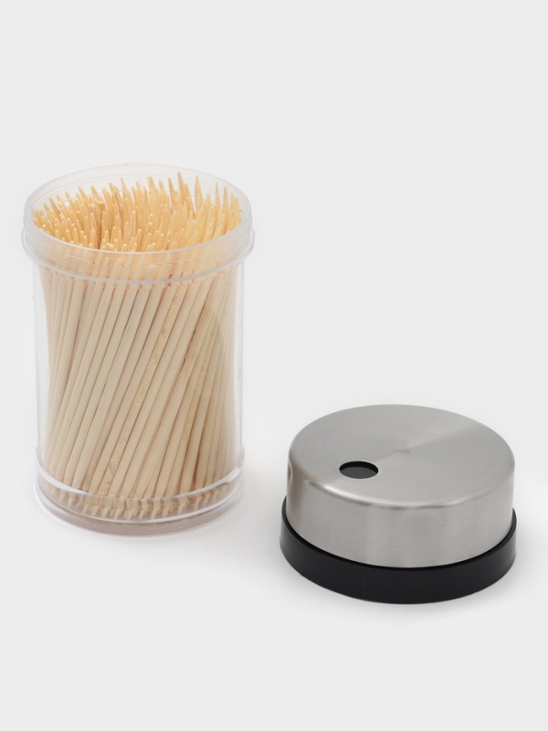 Зубочистки с металлической крышкой, 280 шт