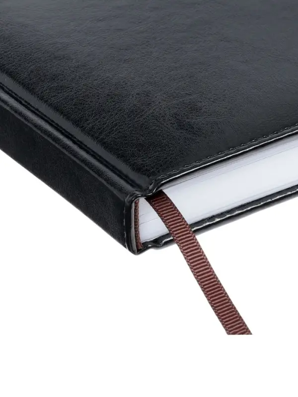 Ежедневник недатир А5 160л Небраска черный