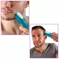 Триммер Kitfort КТ-3110, 4 насадки, АКБ, бирюзовый Триммер Kitfort КТ-3110, 4 насадки, АКБ, бирюзовый