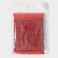 Губка для посуды Доляна, со стальной стружкой, 12&times;9&times;1.5 см, МИКС