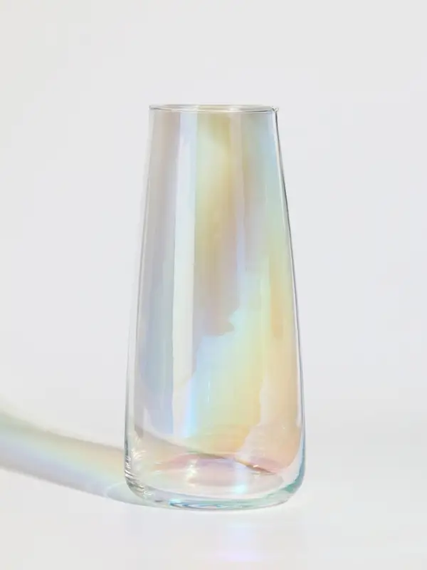 Ваза стекло настольная "Кэнди" 22х9х6,5 см, прозрачный