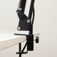 Микрофон конденсаторный Music Life золотой: кабель, ветрозащита, стойка