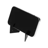 Подставка для телефона Luazon, брелок, складная, чёрная