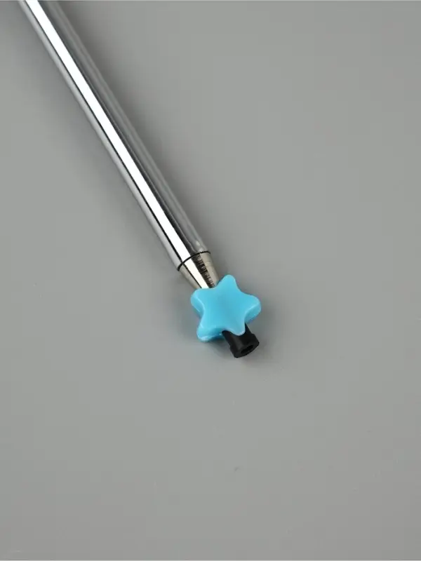 Перо белое с серебром (наконечник ручка), дл.25 см