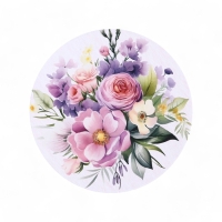 Набор шляпных коробок для цветов 5 в 1, упаковка подарочная, &laquo;Весна&raquo;, 16 х 14 см - 22 х 19,5 см