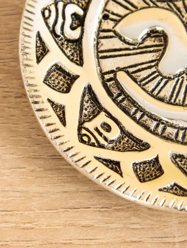 Подставка под благовония "ОМ" алюминий