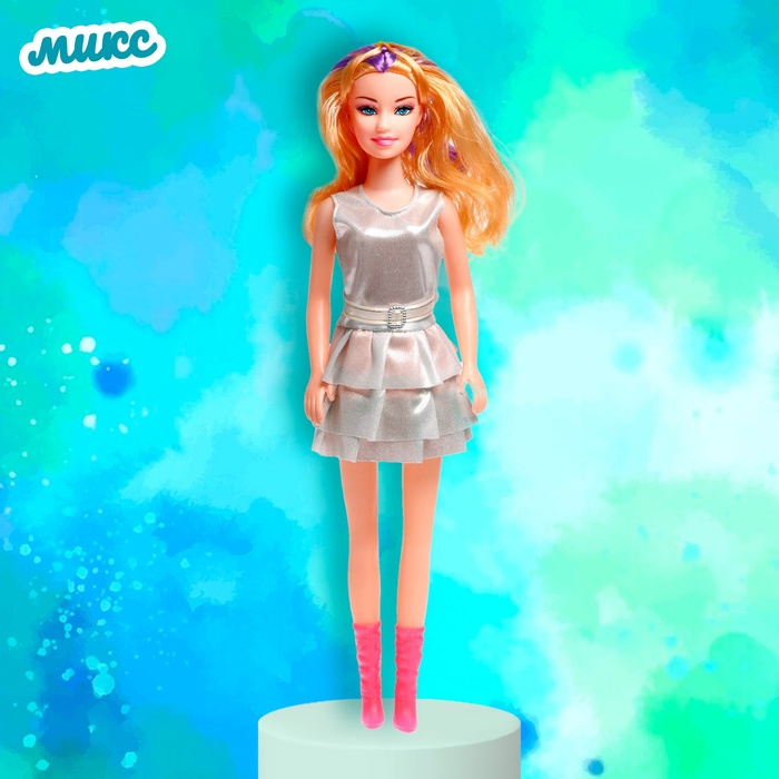 Кукла &laquo;Наташа&raquo; в платье, высота 41 см, МИКС