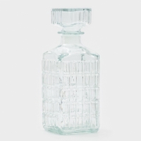 Штоф "Магнат" прямоугольники, 1л, 9х9х22,5 см