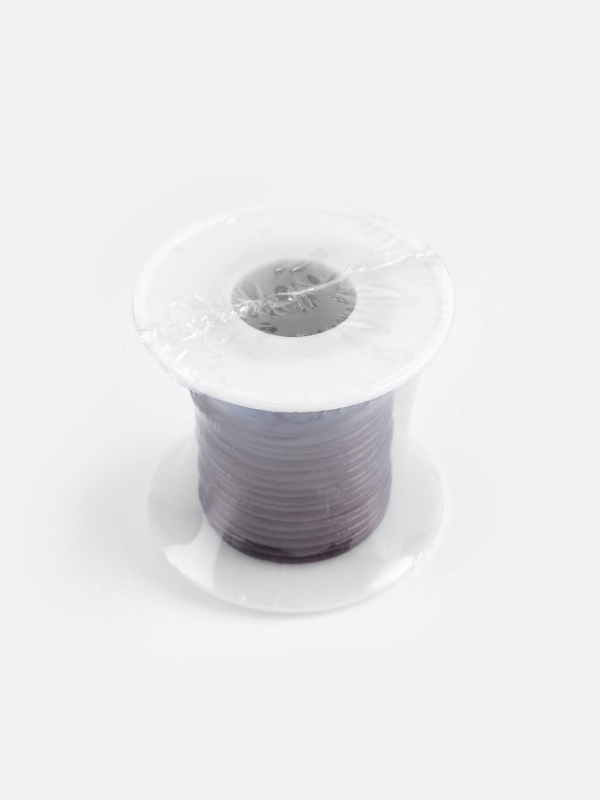 Нить для плетения 10±0,5м d2мм натуральная кожа №49 коричневый Нить для плетения 10±0,5м d2мм натуральная кожа №49 коричневый