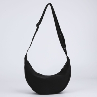 Сумка женская из текстиля, 30х17х6 см, чёрный цвет