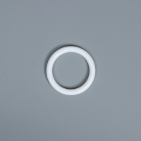 Карниз металлический настенный однорядный, ширина 200 см, цвет белый