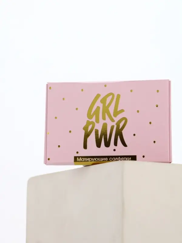 Матирующие салфетки для лица GRL PWR, 50 шт., Beauty Fox