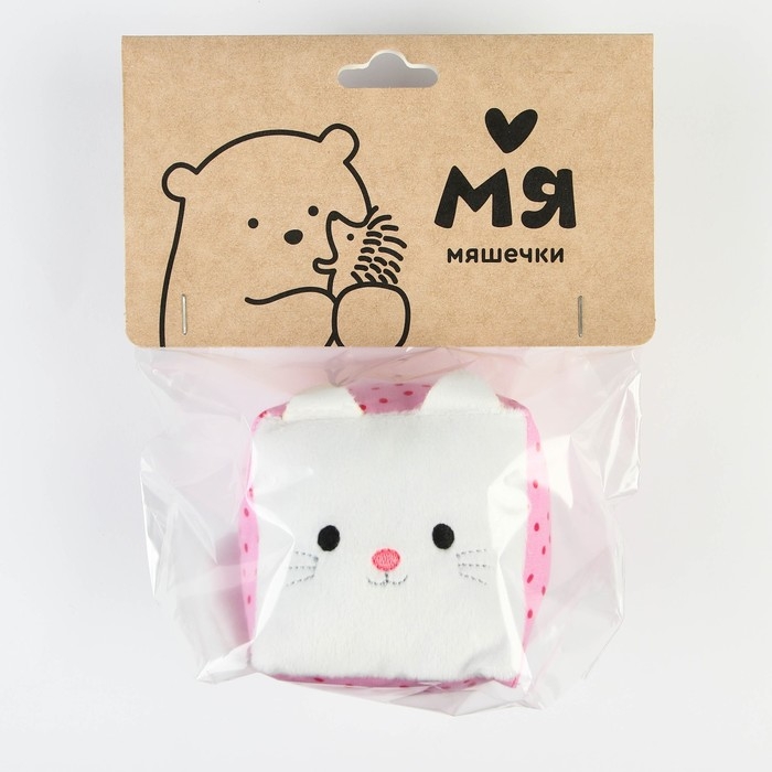 Игрушка мягкий кубик &laquo;Котенок&raquo;, Мякиши