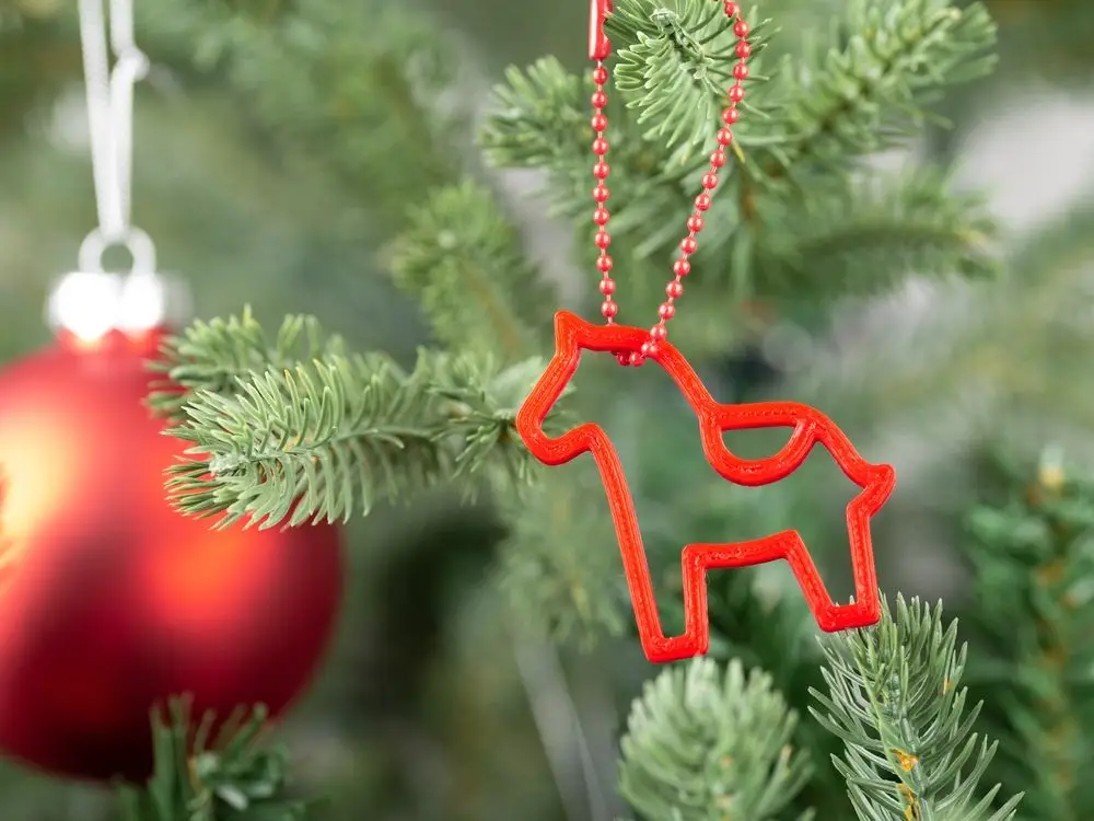 Подвеска &laquo;Лошадка с седлом&raquo;