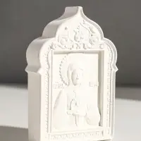 Икона "Святая Матрона" с подвесом размер 12х8х2 см, гипс