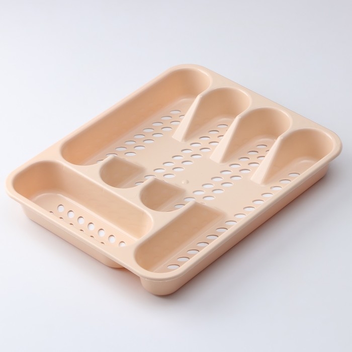 Лоток для столовых приборов, 33×26 см, цвет МИКС Лоток для столовых приборов, 33×26 см, цвет МИКС