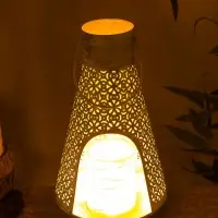 Подсвечник &laquo;Башня&raquo;, 14.5&times;14.5&times;25.5 см, металл