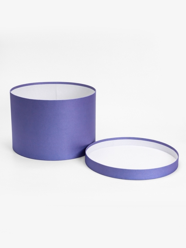 Шляпная коробка, сиреневая, 36 х 25 см Шляпная коробка, сиреневая, 36 х 25 см