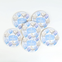 Набор бумажной посуды одноразовый &laquo;1 годик, мальчик&raquo;: 6 стаканов, 6 тарелок