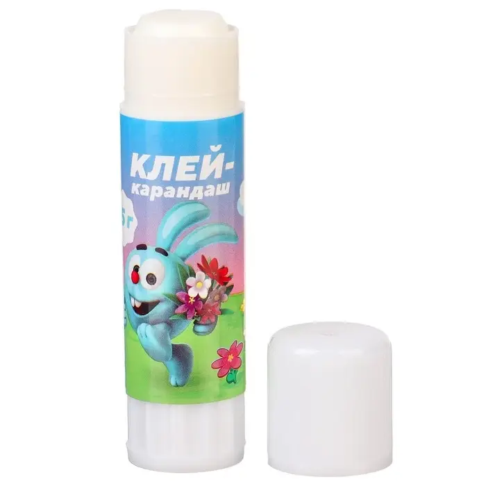 Клей-карандаш PVP 15 г, &laquo;Смешарики&raquo;