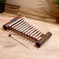 Сувенирный музыкальный инструмент "Ксилофон" МИКС 33,5х19,5х6 см