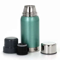 Термос для чая "Мастер К", 600 мл, 2 крышки-кружки