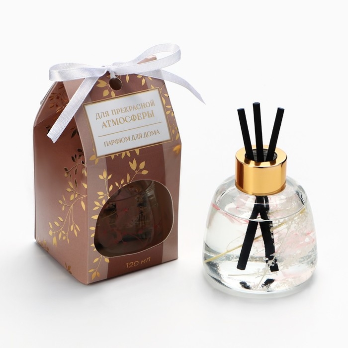 Диффузор ароматический палочки, ароматизатор для дома &laquo;Аромадиффузор: Прекрасная атмосфера&raquo;, сандал, 120 мл.