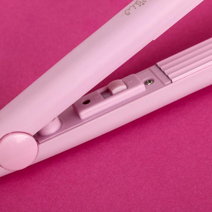 Плойка гофре мини &laquo;Girl pwr&raquo;, LW-17, 17 х 2 см.