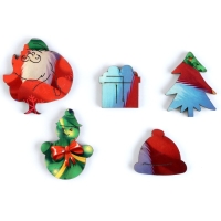 Пазл деревянный фигурный на новый год «Любимый новогодний волшебник», 54 элементов Пазл деревянный фигурный на новый год «Любимый новогодний волшебник», 54 элементов