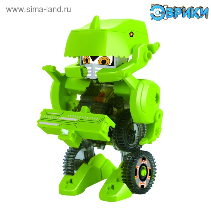 Робот 4 в 1 «Динобот», электронный конструктор, на батарейках Робот 4 в 1 «Динобот», электронный конструктор, на батарейках