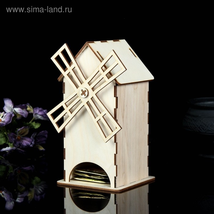 Чайный домик "Мельница", 11&times;21см