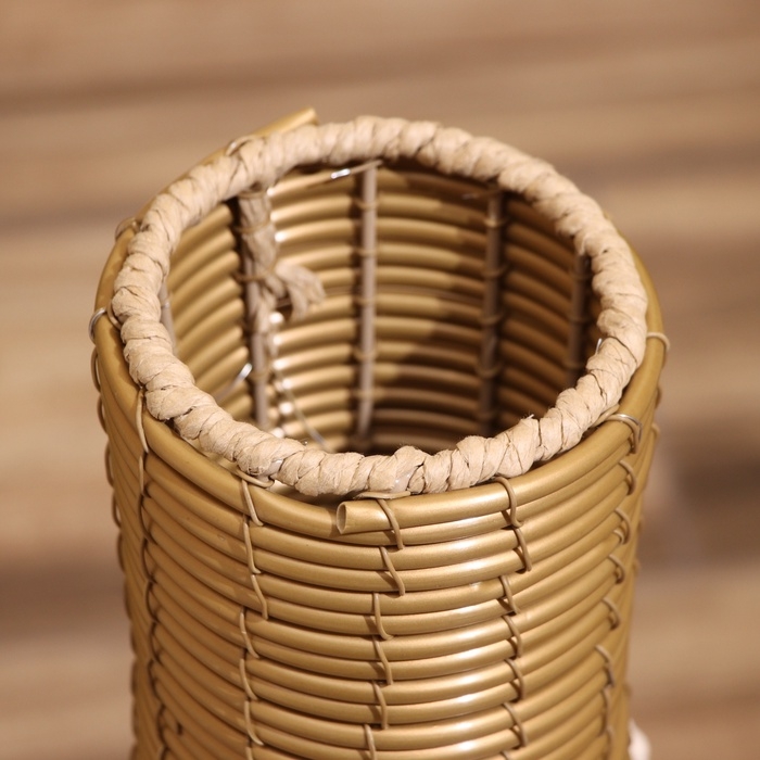 Ваза плетёная, напольная 28х28х60 см Ваза плетёная, напольная 28х28х60 см