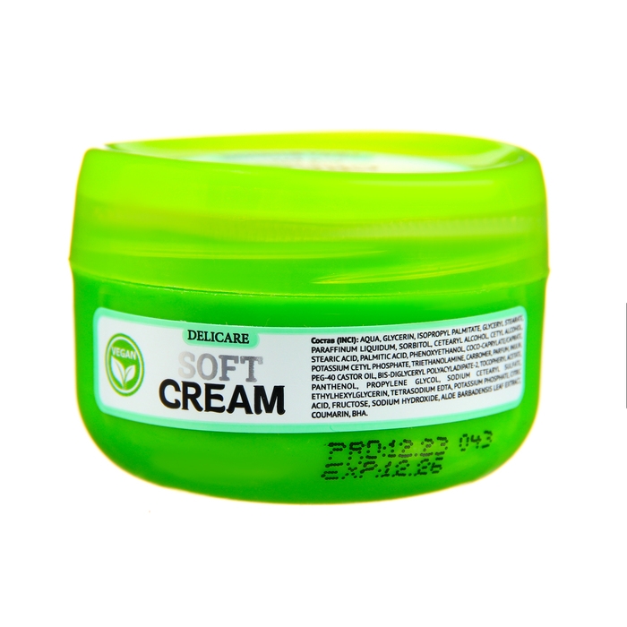 Крем для лица и рук Delicare увлажнение с экстрактом алоэ веры, 30 мл Крем для лица и рук Delicare увлажнение с экстрактом алоэ веры, 30 мл