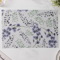 Салфетки сервировочные на стол Доляна &laquo;Весенняя нежность&raquo;, 4 шт, 30&times;45 см