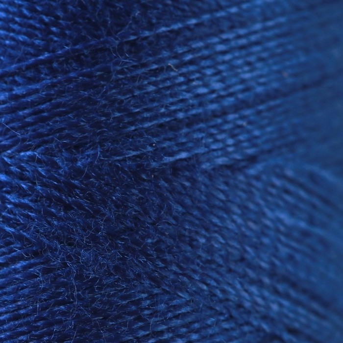 Набор ниток 40ЛШ, 200 м, 5 шт, цвет синий